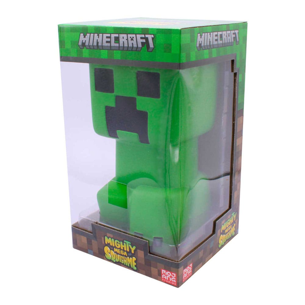 Minecraft Mighty Mega Squishme Anti-Stress Figur Creeper 25 cm Just Toys