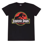 Jurassic Park T-Shirt med Klassisk Logo Heroes Inc
