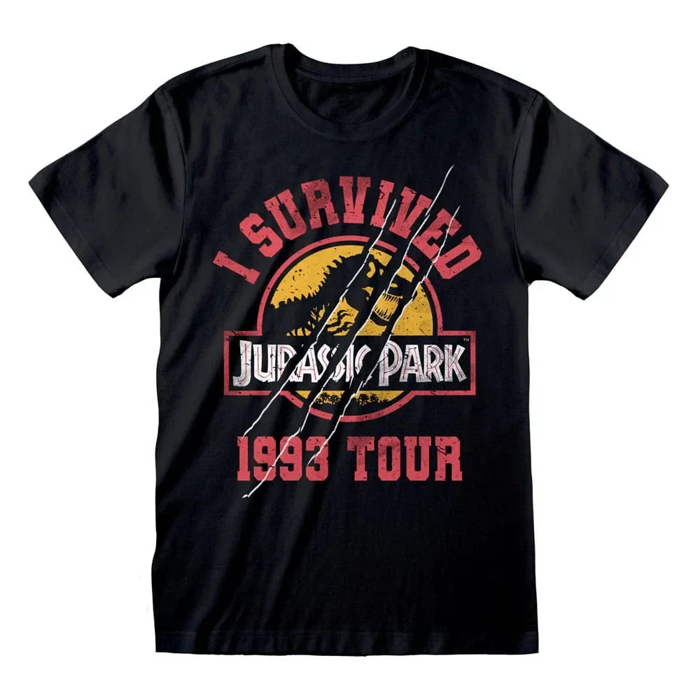 Jurassic Park T-Shirt - I Survived 1993 Size S
