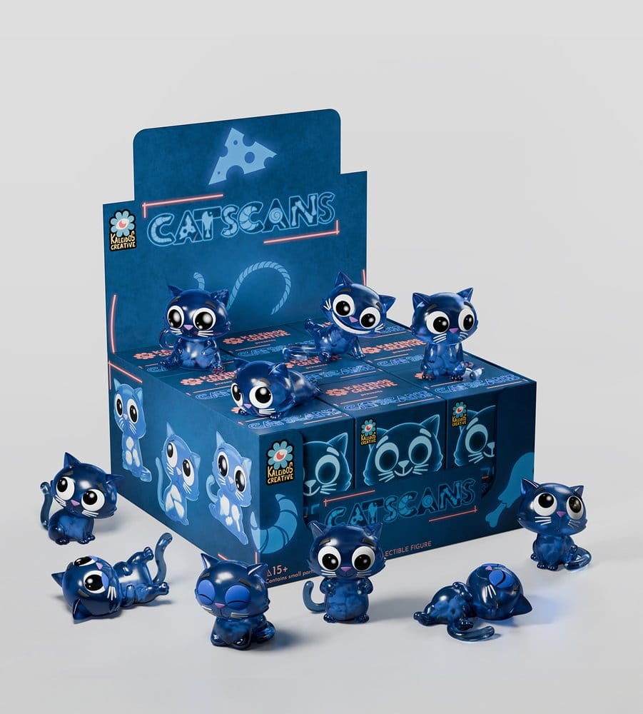 Catscans Mini Figures S1 6 cm Blind Box Display (9)