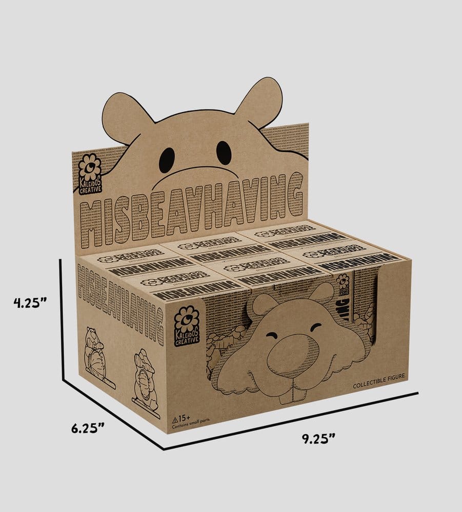 MisBEAVhaving Mini Figures S1 5 cm Blind Box Display (6)