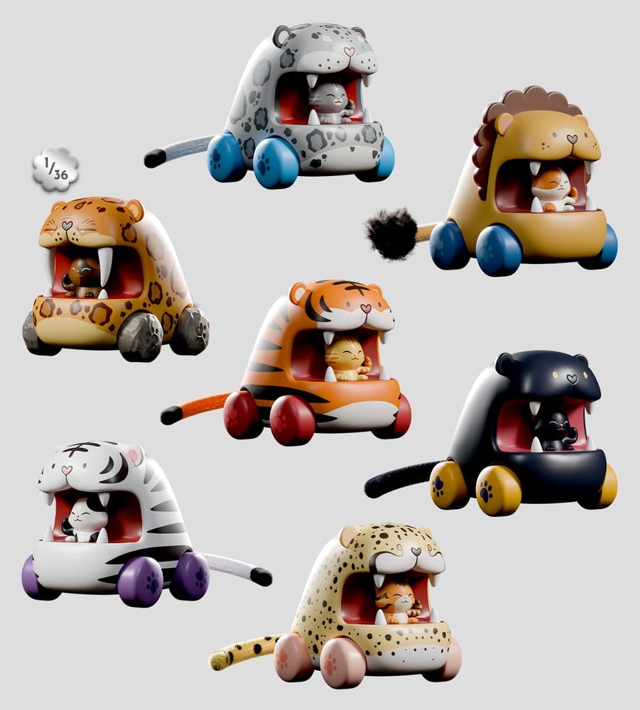 Big Top Chomps Mini Figures S1 6 cm Blind Box Display (6)
