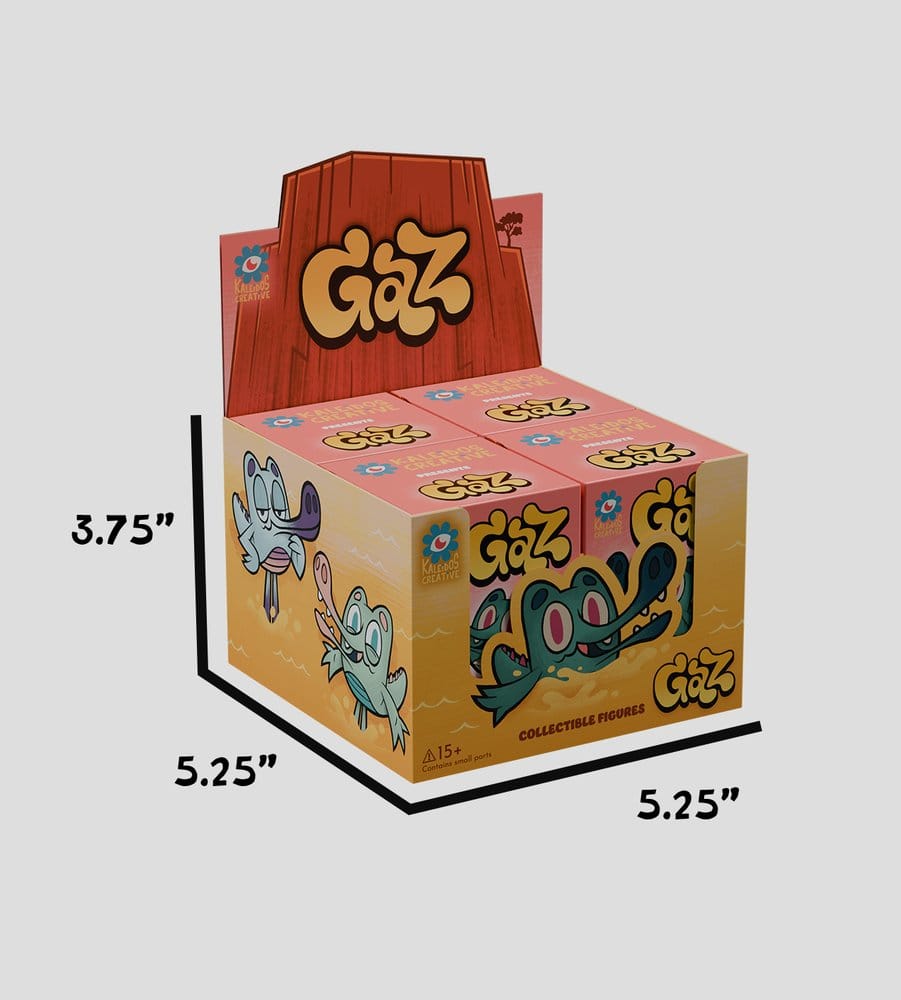 Gaz Mini Figures 7 cm Blind Box Display (4)