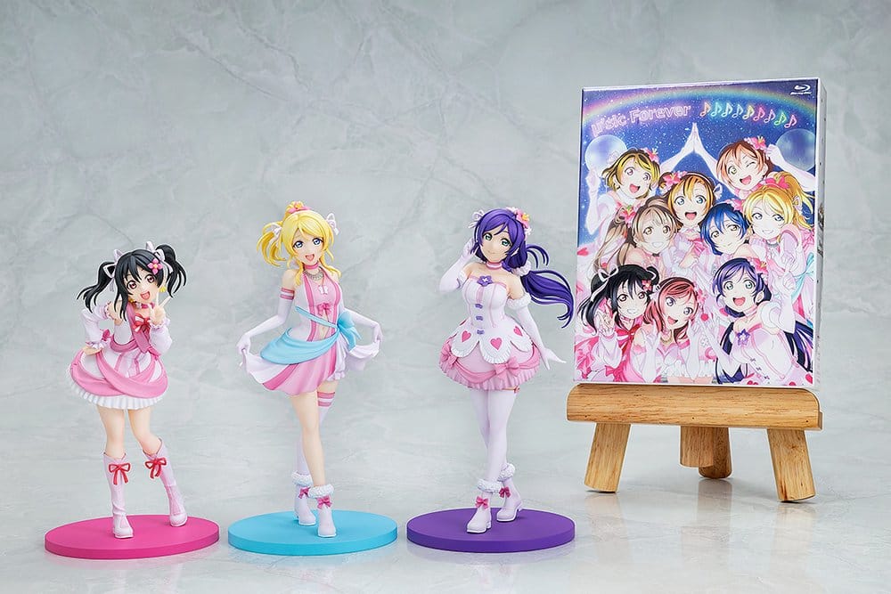 LoveLive! PVC-figur Nico Yazawa Bokutachi wa Hitotsu no Hikari ver. 15 cm