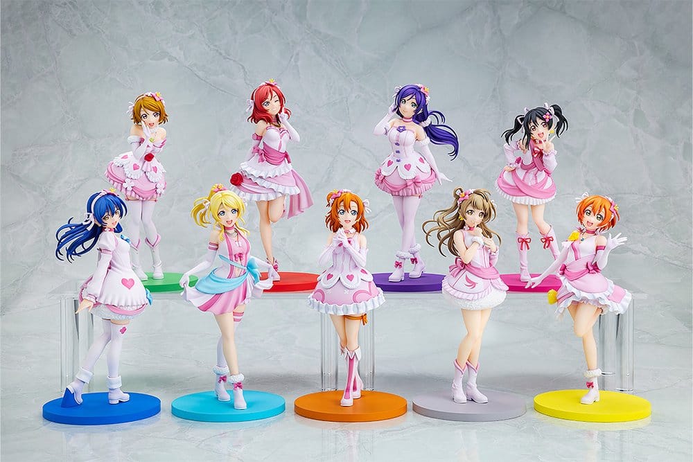 LoveLive! PVC-figur Nico Yazawa Bokutachi wa Hitotsu no Hikari ver. 15 cm