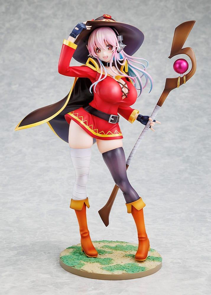 Super Sonico x Konosuba PVC Figur 1/7 Super Sonico Megumin collaboration Ver. 25 cm Kadokawa