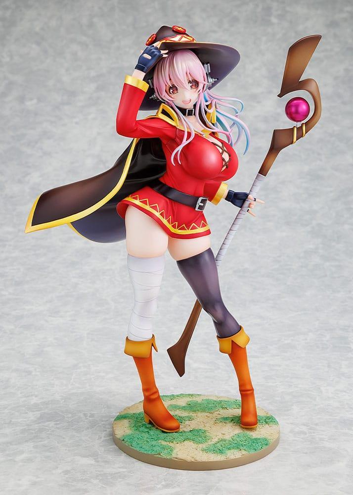 Super Sonico x Konosuba PVC Figur 1/7 Super Sonico Megumin collaboration Ver. 25 cm Kadokawa