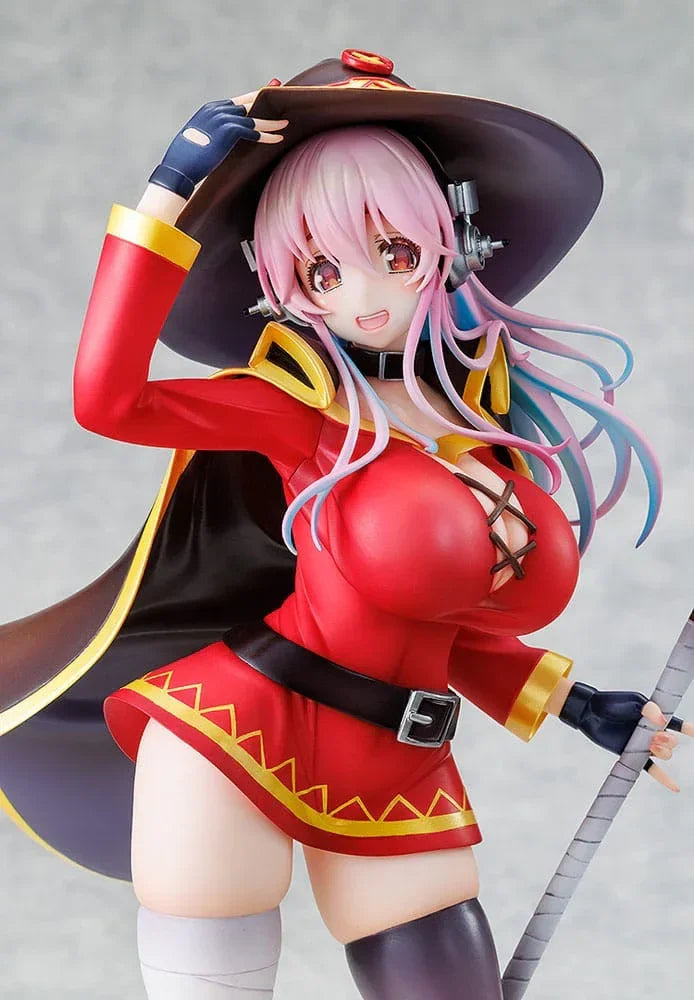 Super Sonico x Konosuba PVC Figur 1/7 Super Sonico Megumin collaboration Ver. 25 cm Kadokawa