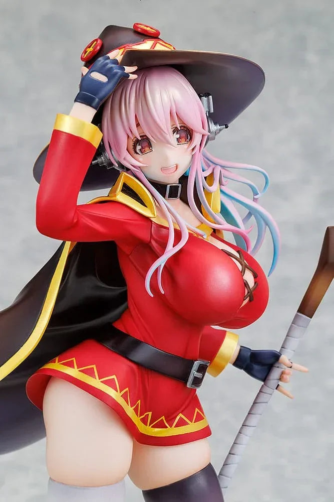 Super Sonico x Konosuba PVC Figur 1/7 Super Sonico Megumin collaboration Ver. 25 cm Kadokawa
