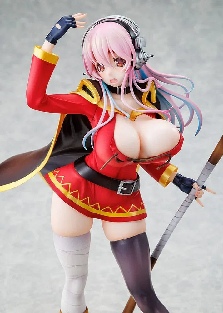 Super Sonico x Konosuba PVC Figur 1/7 Super Sonico Megumin collaboration Ver. 25 cm Kadokawa
