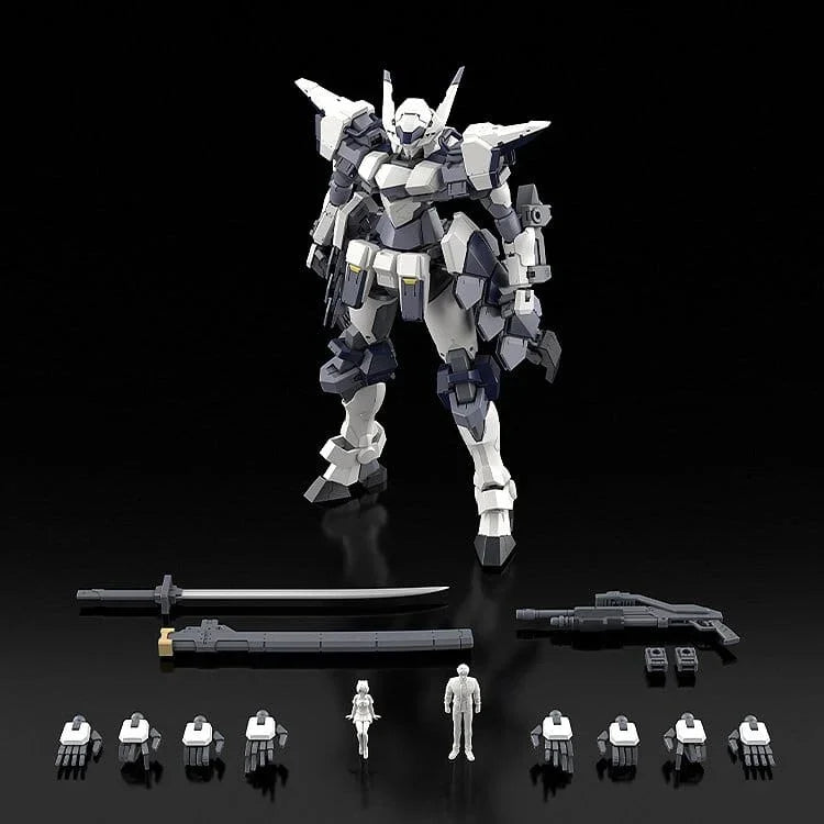 Full Metal Panic! Plastic Model Kit 1/48 Azure Raven with Type 10 Modified Monomolecular Slicing Sword Plated Ver. & Special Display Base 18 cm
