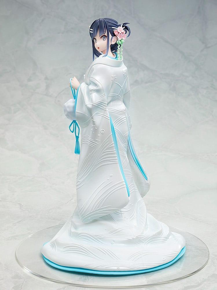 Rascal Does Not Dream of a Bunny Girl Senpai Figur 1/7 Mai Sakurajima White Kimono Ver. 23 cm Kadokawa