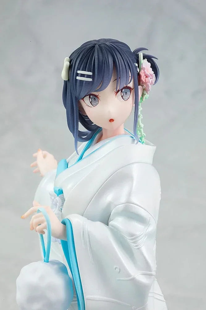 Rascal Does Not Dream of a Bunny Girl Senpai Figur 1/7 Mai Sakurajima White Kimono Ver. 23 cm Kadokawa