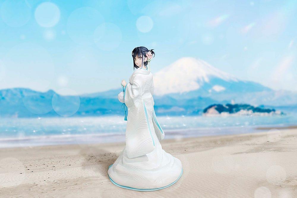 Rascal Does Not Dream of a Bunny Girl Senpai Figur 1/7 Mai Sakurajima White Kimono Ver. 23 cm Kadokawa