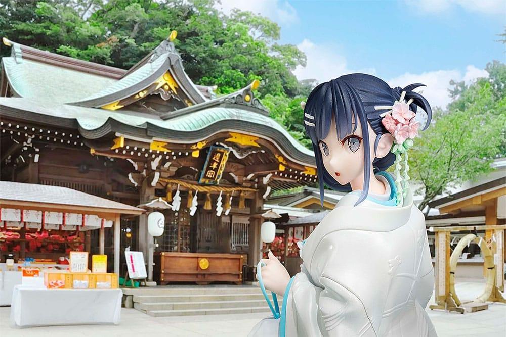 Rascal Does Not Dream of a Bunny Girl Senpai Figur 1/7 Mai Sakurajima White Kimono Ver. 23 cm Kadokawa