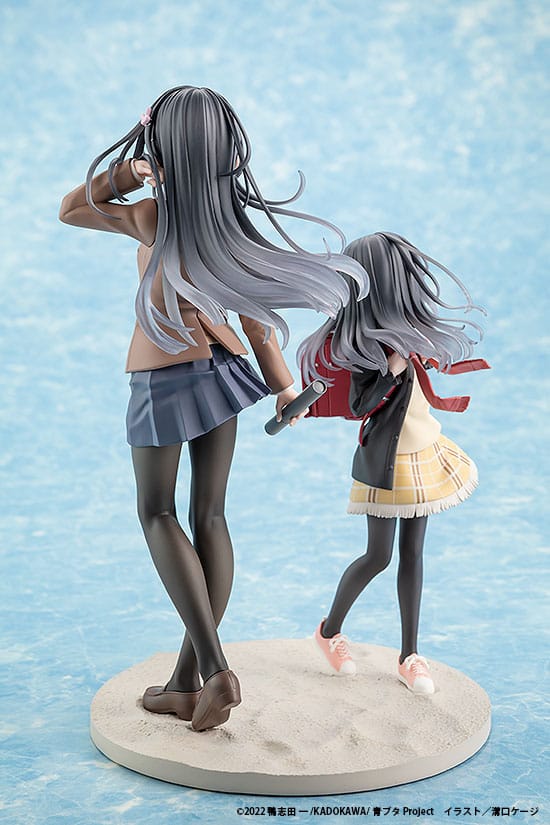 Rascal Does Not Dream of a Knapsack Kid PVC Statue Mai Sakurajima Graduation Kadokawa