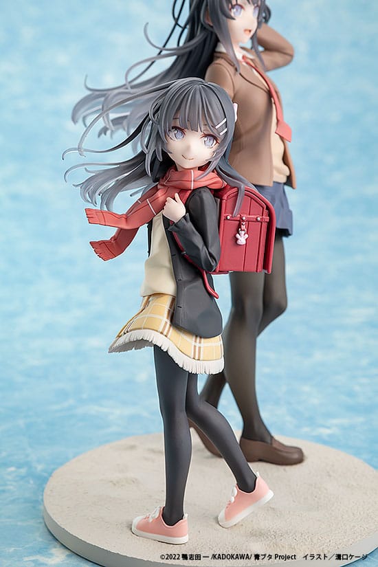 Rascal Does Not Dream of a Knapsack Kid PVC Statue Mai Sakurajima Graduation Kadokawa