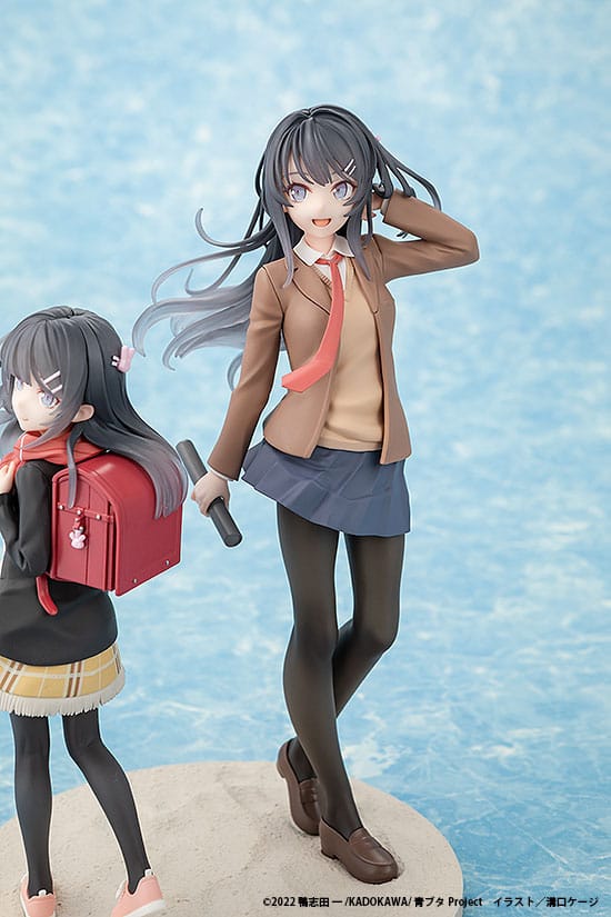 Rascal Does Not Dream of a Knapsack Kid PVC Statue Mai Sakurajima Graduation Kadokawa
