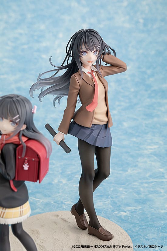 Rascal Does Not Dream of a Knapsack Kid PVC Statue Mai Sakurajima Graduation Kadokawa