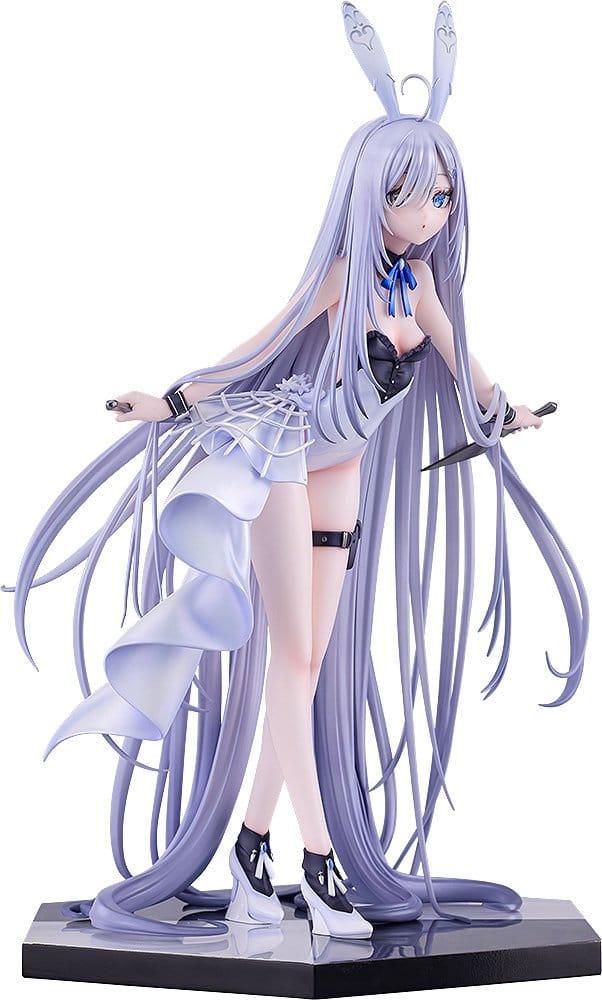 Playing Death Games för att Sätta Mat på Bordet Wolf PVC Figur 1/7 Holo Light Novel bunny Ver. illustration av Jyuu Ayakura 23 cm Kadokawa