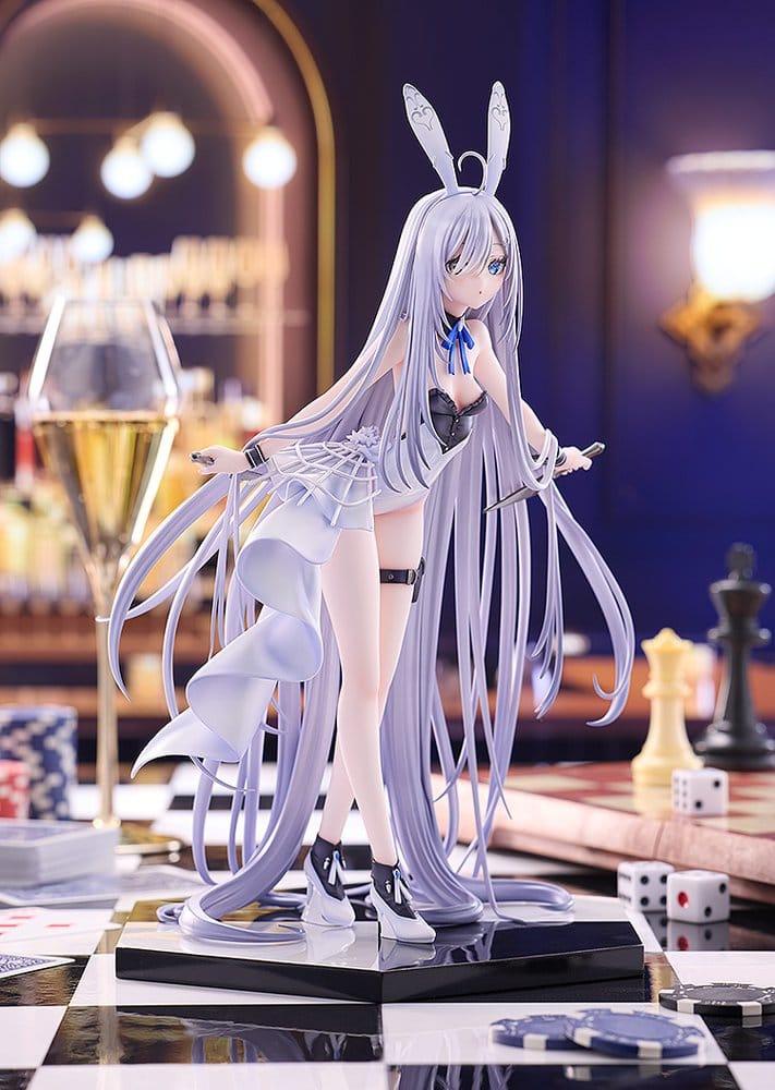 Playing Death Games för att Sätta Mat på Bordet Wolf PVC Figur 1/7 Holo Light Novel bunny Ver. illustration av Jyuu Ayakura 23 cm Kadokawa