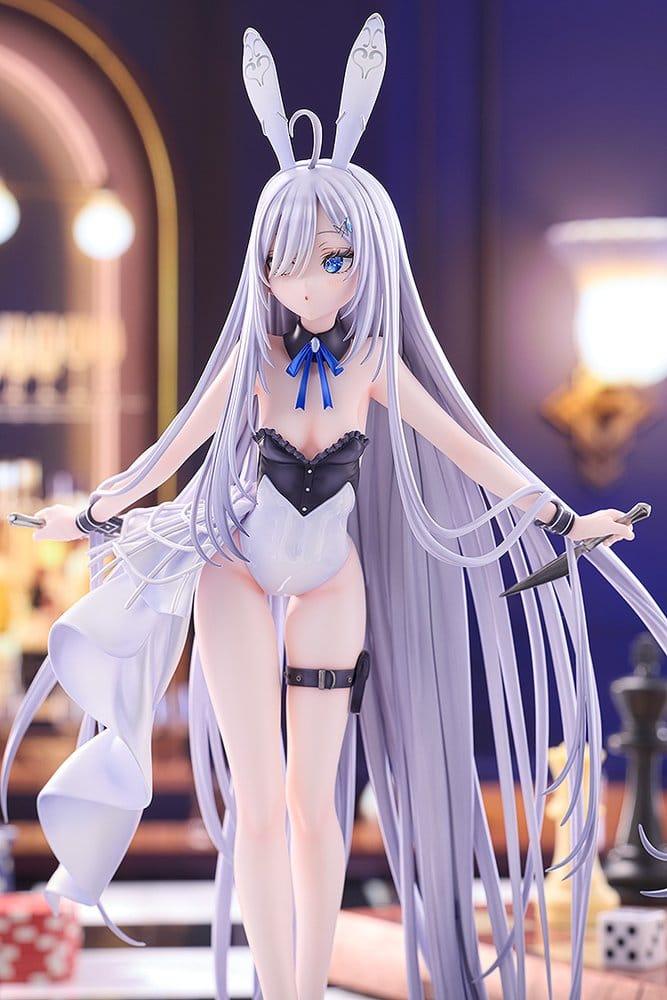 Playing Death Games för att Sätta Mat på Bordet Wolf PVC Figur 1/7 Holo Light Novel bunny Ver. illustration av Jyuu Ayakura 23 cm Kadokawa