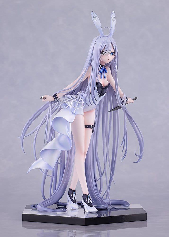 Playing Death Games för att Sätta Mat på Bordet Wolf PVC Figur 1/7 Holo Light Novel bunny Ver. illustration av Jyuu Ayakura 23 cm Kadokawa