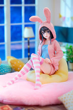 Rascal Does Not Dream of a Knapsack Kid PVC Statue 1/7 Mai Sakurajima Hoodie Look Rabbit Ears Ver. 18 cm Kadokawa