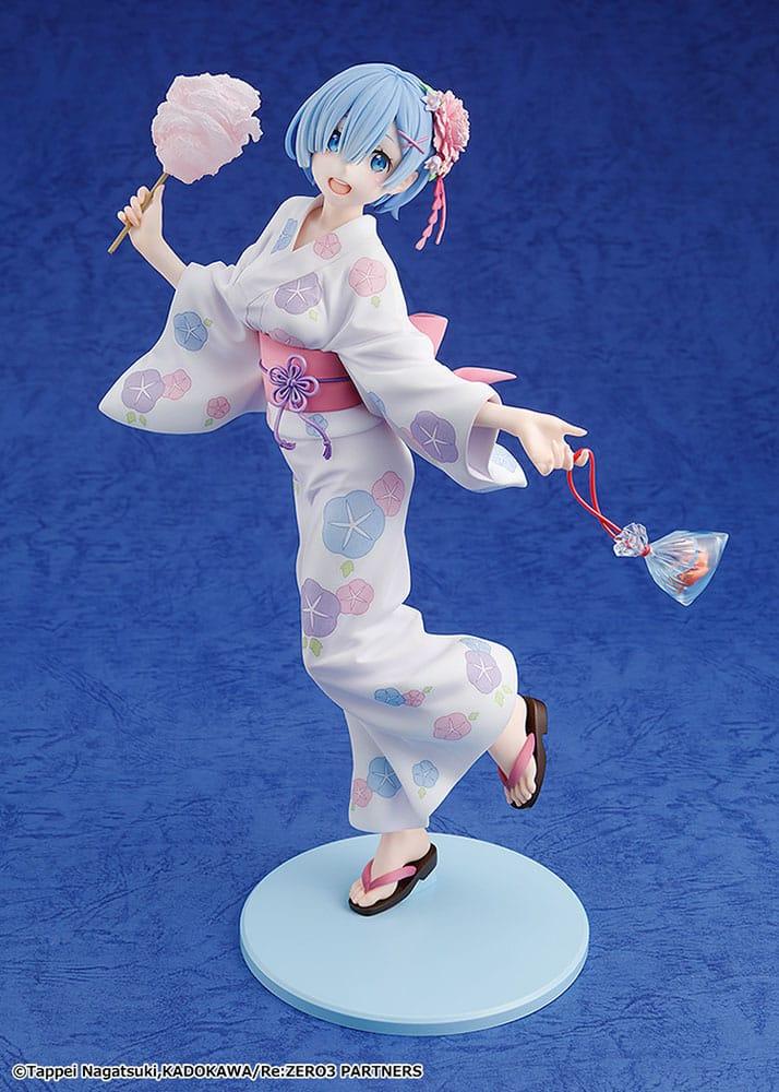 Re:ZERO -Starting Life in Another World- PVC Figur 1/8 Rem Yukata Ver. Renewal Package Edition 23 cm Kadokawa
