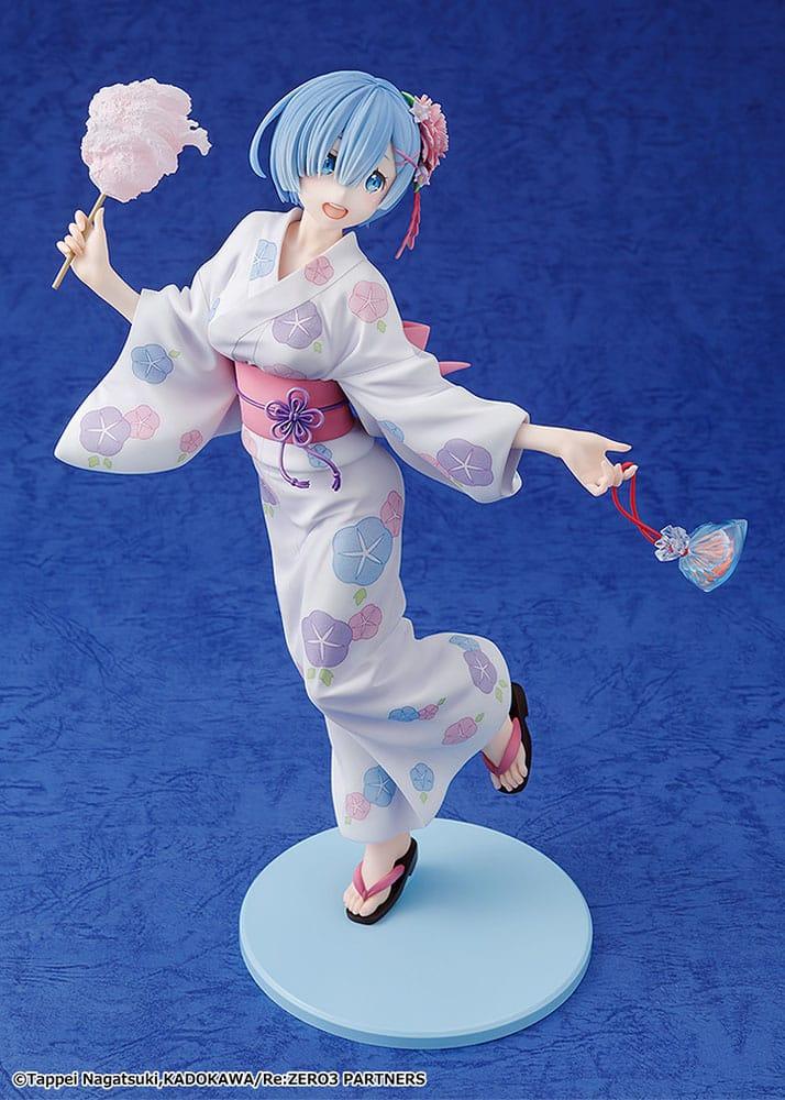 Re:ZERO -Starting Life in Another World- PVC Figur 1/8 Rem Yukata Ver. Renewal Package Edition 23 cm Kadokawa