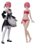 Re:ZERO -Starting Life in Another World- Kadokawa Plastmodellserie Plastbyggsats Ram DX-version 16 cm