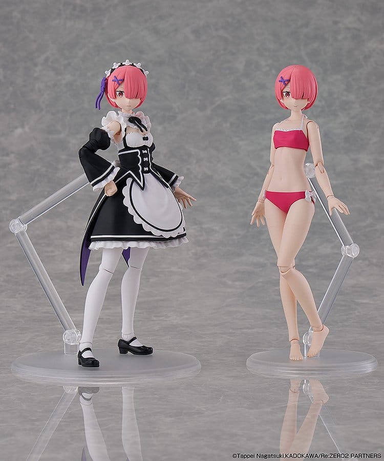 Re:ZERO -Starting Life in Another World- Kadokawa Plastmodellserie Plastbyggsats Ram DX-version 16 cm