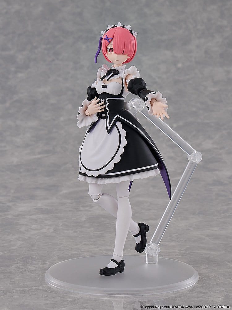 Re:ZERO -Starting Life in Another World- Kadokawa Plastmodellserie Plastbyggsats Ram DX-version 16 cm
