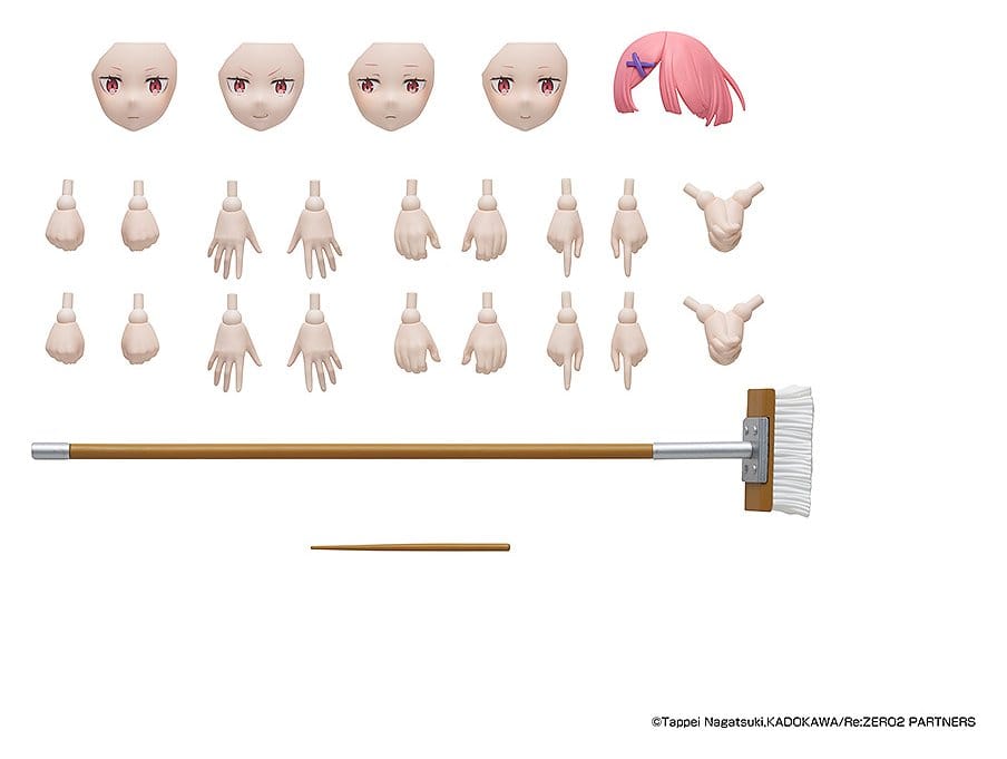 Re:ZERO -Starting Life in Another World- Kadokawa Plastmodellserie Plastbyggsats Ram DX-version 16 cm