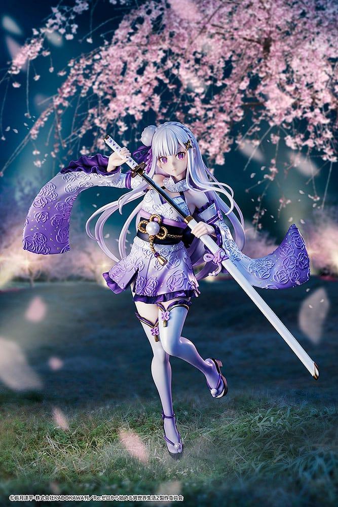 Re:ZERO -Starting Life in Another World- PVC Figur 1/7 Emilia Combat Outfit ver. 24 cm Kadokawa