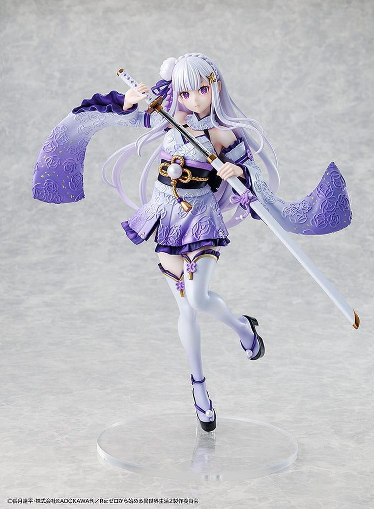 Re:ZERO -Starting Life in Another World- PVC Figur 1/7 Emilia Combat Outfit ver. 24 cm Kadokawa