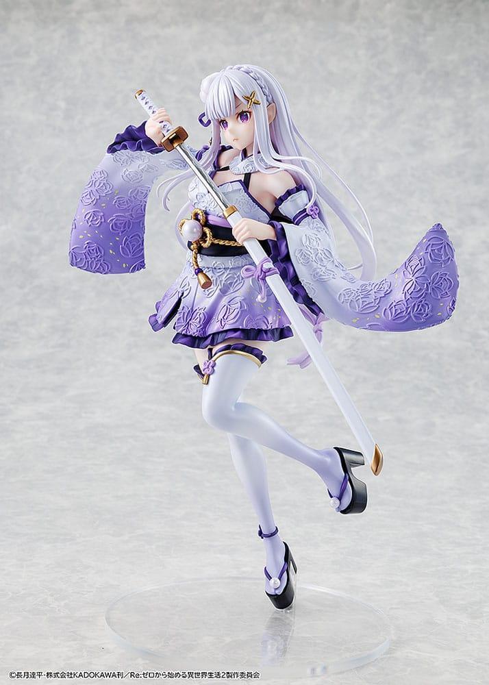 Re:ZERO -Starting Life in Another World- PVC Figur 1/7 Emilia Combat Outfit ver. 24 cm Kadokawa