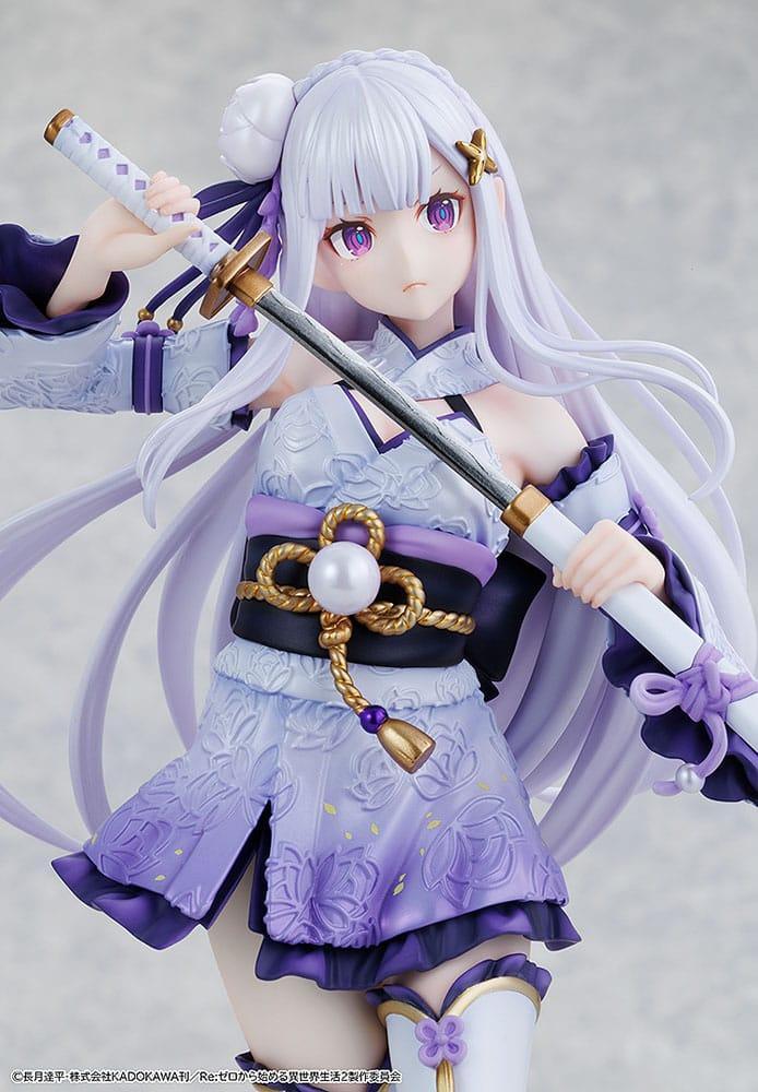 Re:ZERO -Starting Life in Another World- PVC Figur 1/7 Emilia Combat Outfit ver. 24 cm Kadokawa