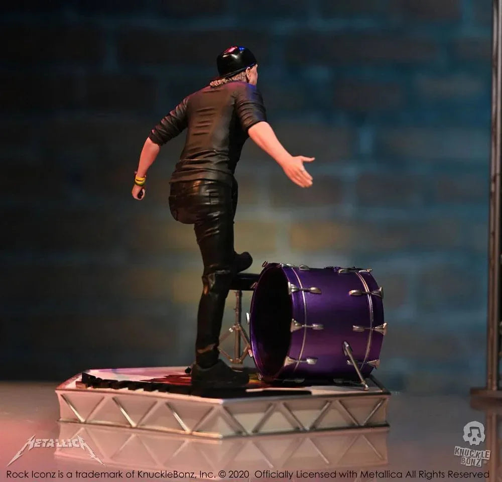 Metallica Rock Iconz Figur Lars Ulrich Limited Edition 22 cm Knucklebonz
