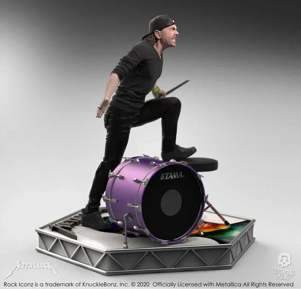 Metallica Rock Iconz Figur Lars Ulrich Limited Edition 22 cm Knucklebonz