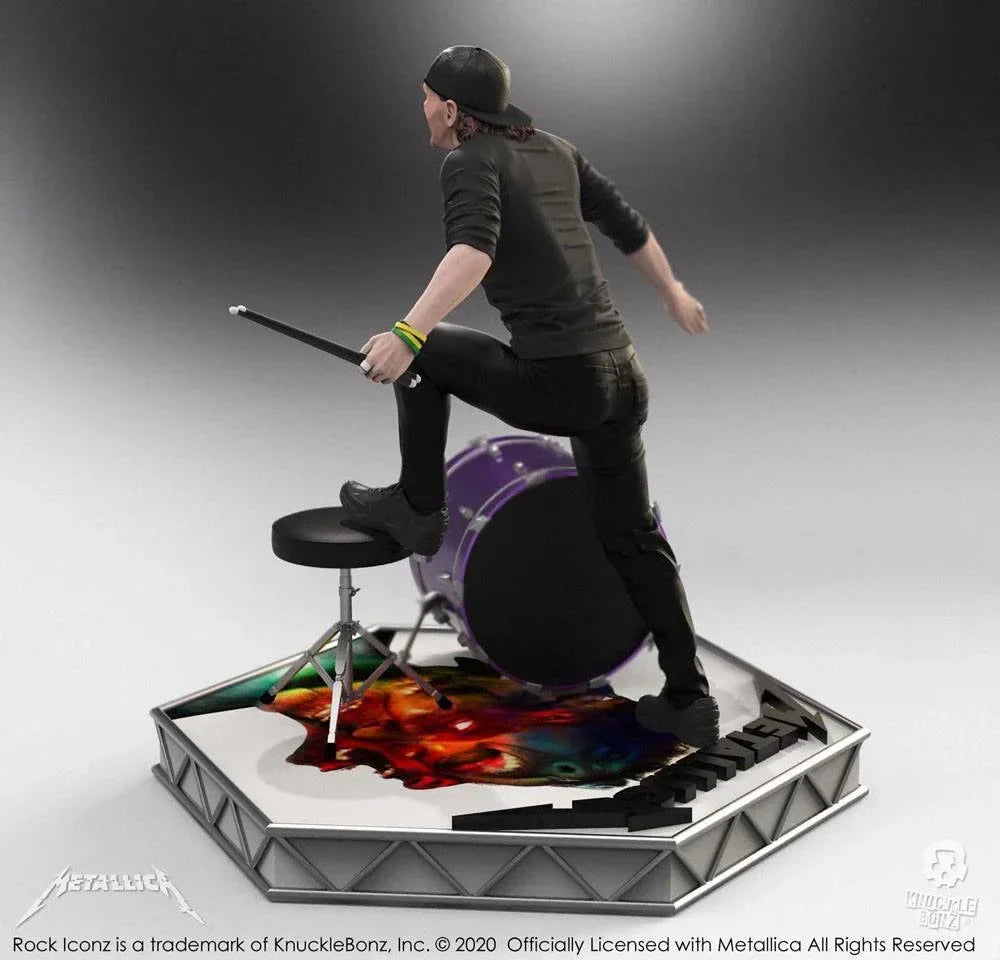 Metallica Rock Iconz Figur Lars Ulrich Limited Edition 22 cm Knucklebonz