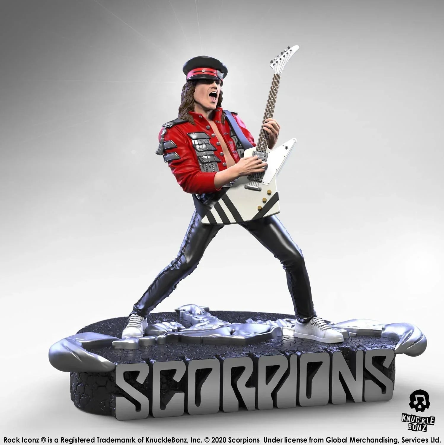 Scorpions Rock Iconz Figur Matthias Jabs Limited Edition 22 cm Knucklebonz