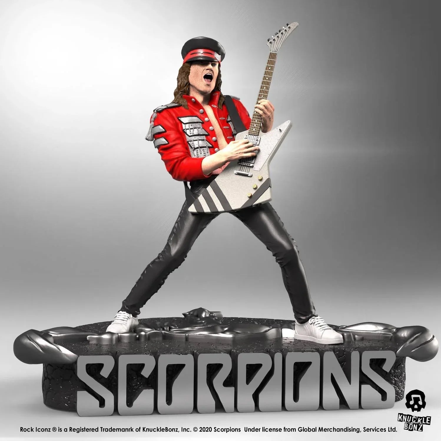 Scorpions Rock Iconz Figur Matthias Jabs Limited Edition 22 cm Knucklebonz