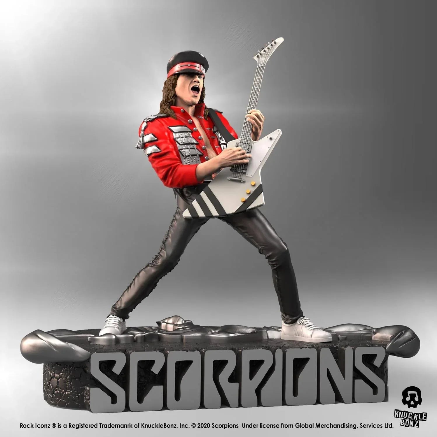 Scorpions Rock Iconz Figur Matthias Jabs Limited Edition 22 cm Knucklebonz
