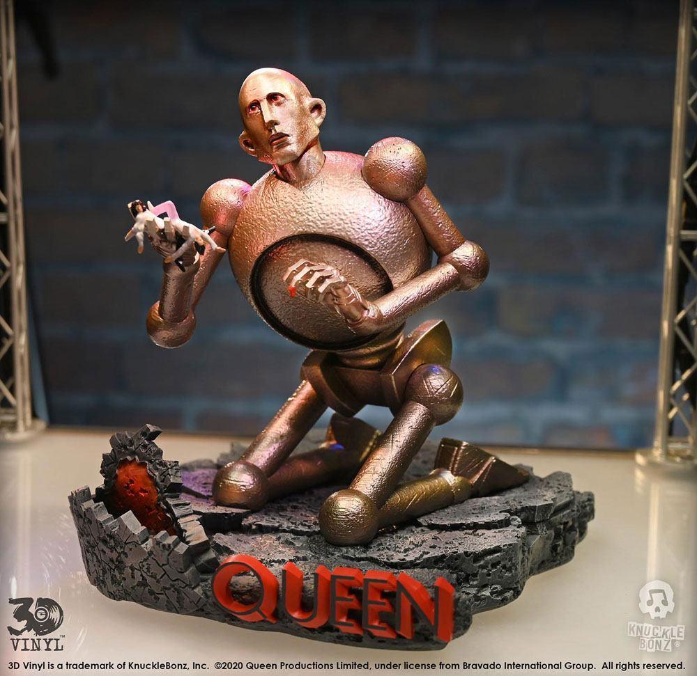 Queen 3D Vinyl Figur Queen Robot (News of the World) 20 x 21 x 24 cm Knucklebonz