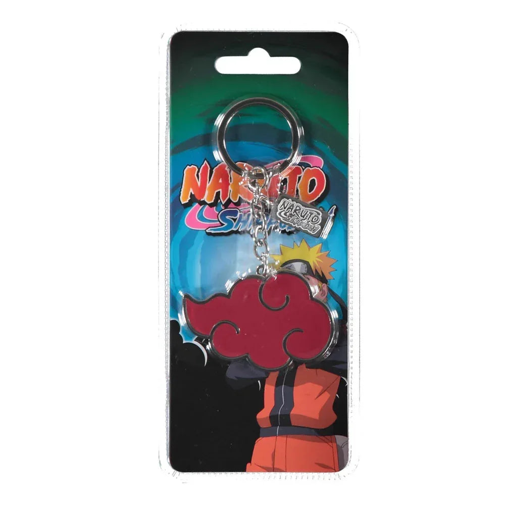 Naruto Shippuden Akatsuki-Clan Metall Nyckelring Difuzed