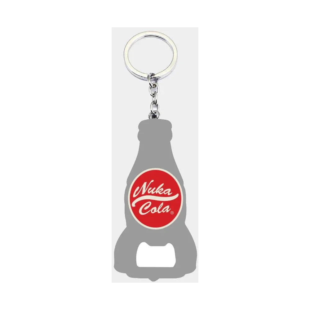 Fallout Nuka Cola Logo Bottle Opener Keychain