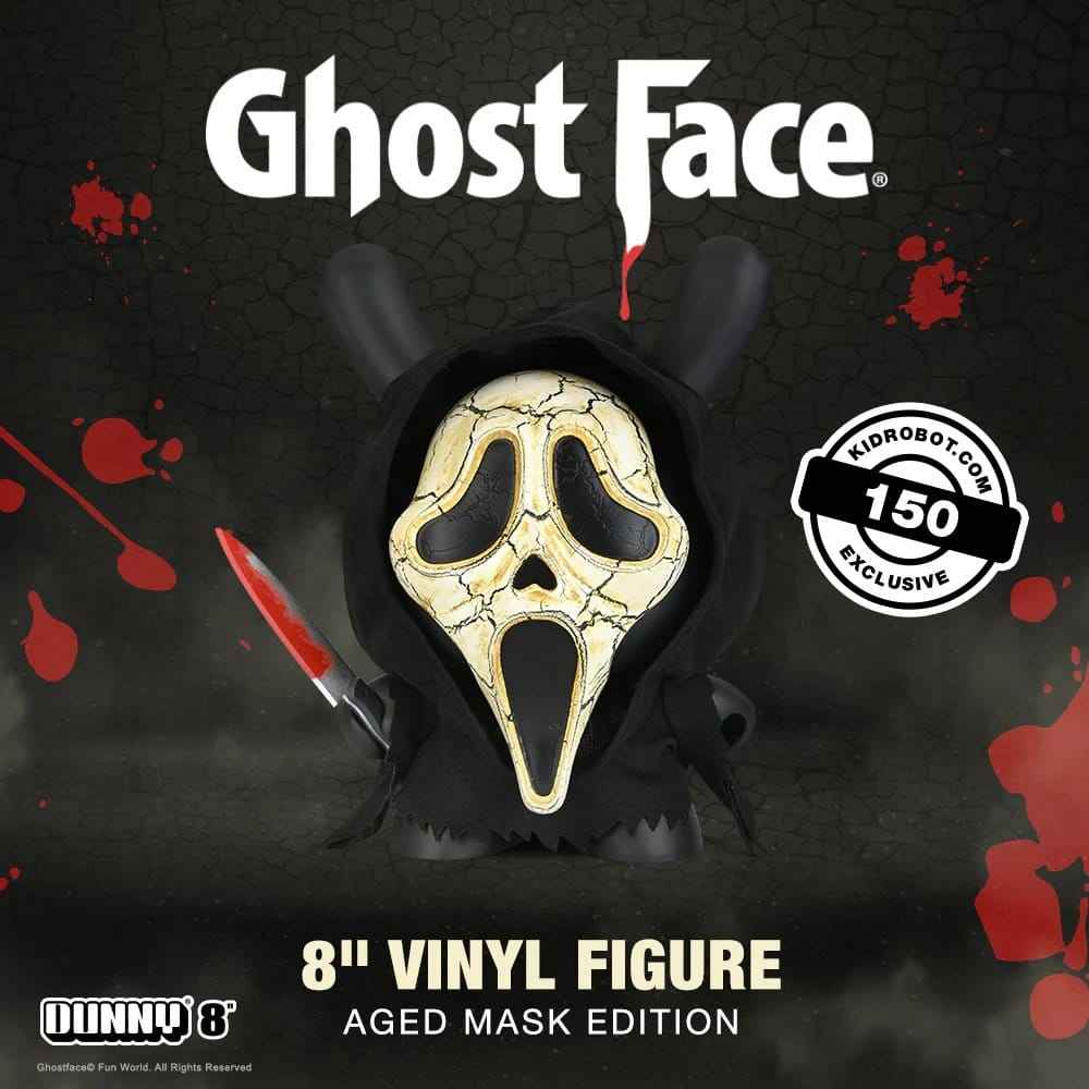 Ghost Face Dunny Konstleksak Figur Åldrad Mask Edition 20 cm