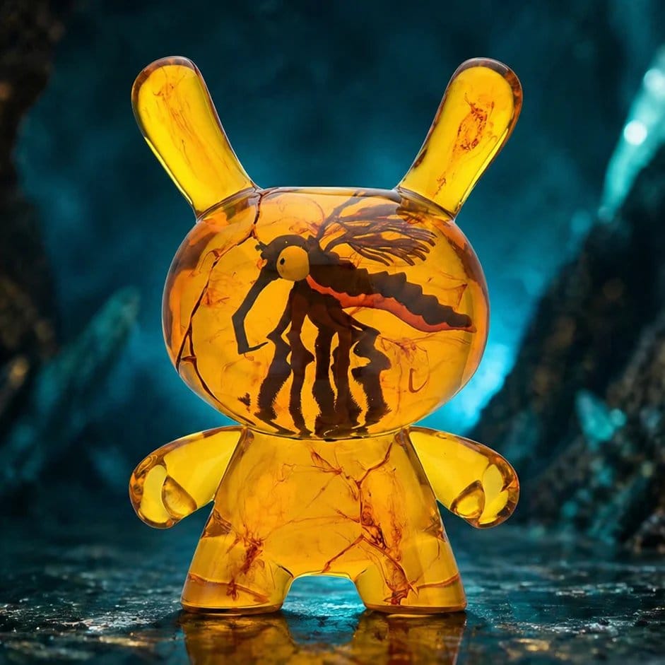 Dunny konstleksak i harts Amber 20 cm