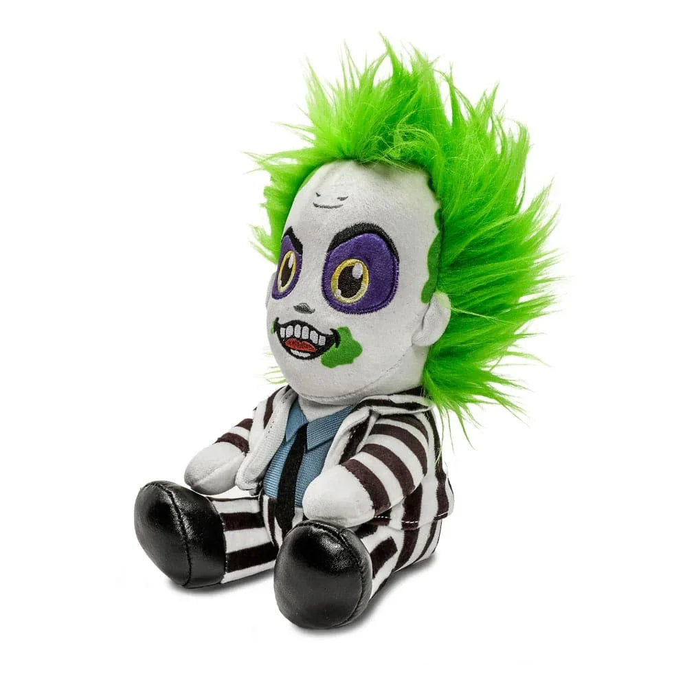 Beetlejuice Phunny Plush Figur - Sittande med Randig Outfit 18 cm Kidrobot
